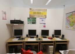 V Labyrintu nechybí ani možnost výuky základů obsluhy na počítači