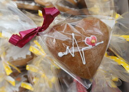 Takové krásné perníčky napekly maminky dětí z Misijního klubka a nádherně je nazdobila paní Ludmila Ježková.