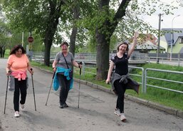 Úsměvy na tváři i v cíli s kilometry v nohou, tak to vypadalo v sobotu 7. 5. při charitativní akci Během a chůzí pro Domící hospic Antonínek v Dolním Němčí.