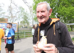 Každý účastník dostal v cíli krásné perníkové srdce. 