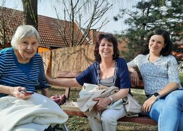 Senioři si v Hluku pochvalují rodinnou atmosféru domova.