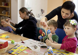 Zaměstnanci a dobrovolníci se snaží obyvatelům zpestřit život různými aktivitami. 
