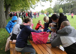 U některých stanovišť byly občas dlouhé fronty