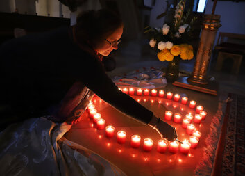 Mše svatá za zemřelé pacienty Domácího hospice Antonínek