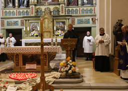 Přímluvy přednesl vedoucí Domácího hospice Antonínek Radek Nohál.