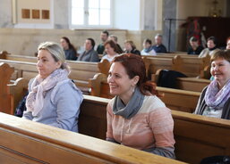 Duchovní obnovy se na Velehradě zúčastnili pracovníci Charity z různých míst olomoucké arcidiecéze. 