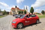 Vrchní sestra Renata Jančářová na cestě za pacienty. 