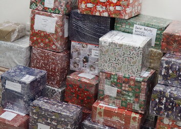 Vánoční balíčky pro děti na Ukrajině