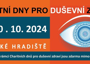 Charitní dny pro duševní zdraví v Uherském Hradišti: otevřené dveře v Labyrintu i v Centru duševního zdraví, do kina Hvězda i Café Colejní