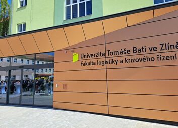 Velké poděkování pro  Fakultu logistiky a krizového řízení UTB