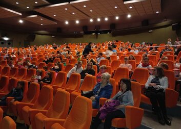 Projekce pro tříkrálové koledníky v kině Hvězda