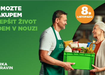 Potravinová sbírka – připojte se 8. listopadu v Kauflandu v Uherském Hradišti