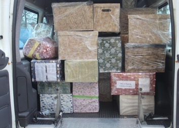 Vánoční balíčky pro děti do ukrajinských dětských domovů